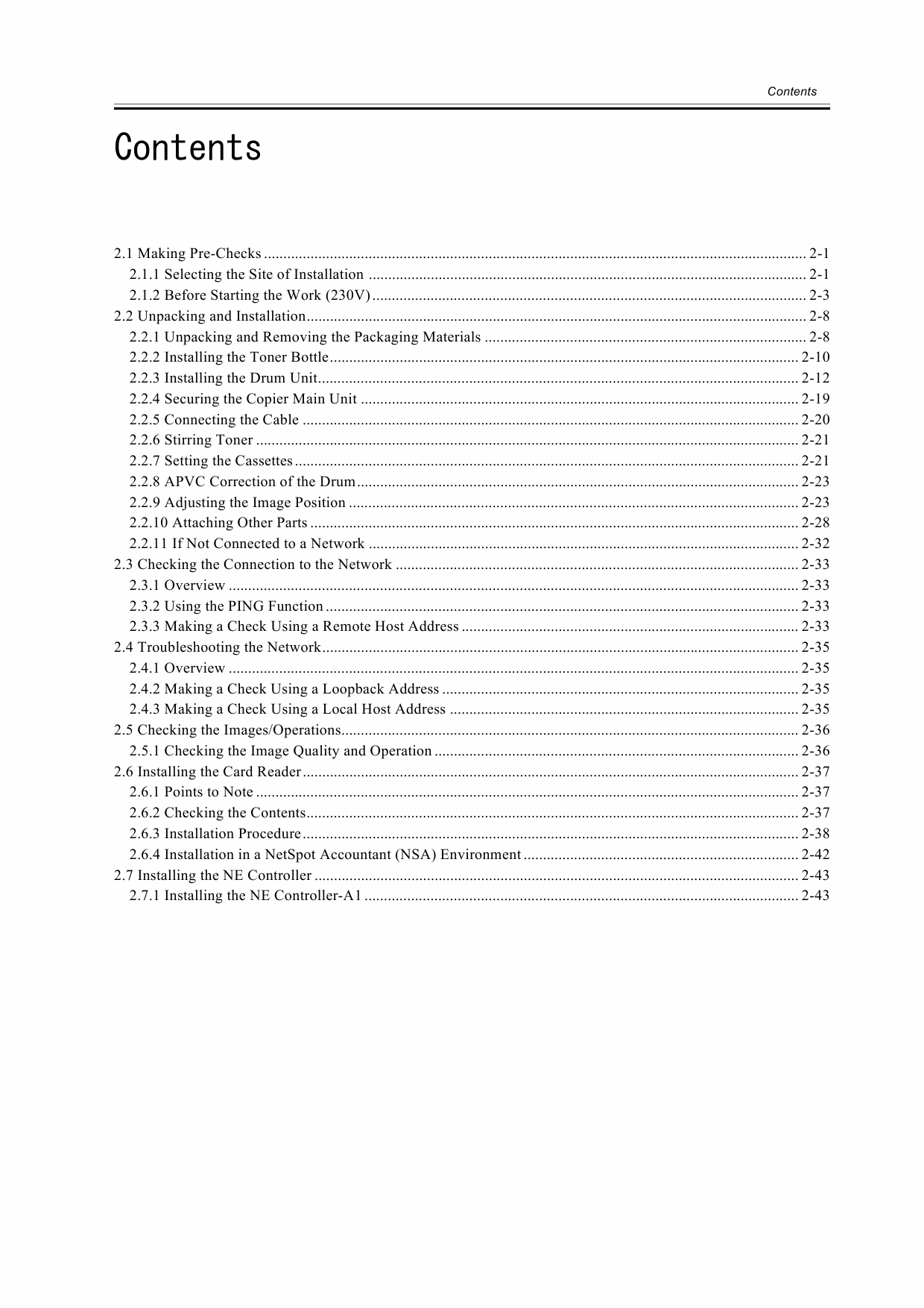 Canon imageRUNNER-iR 2270 2870 3570 4570 Service Manual-3